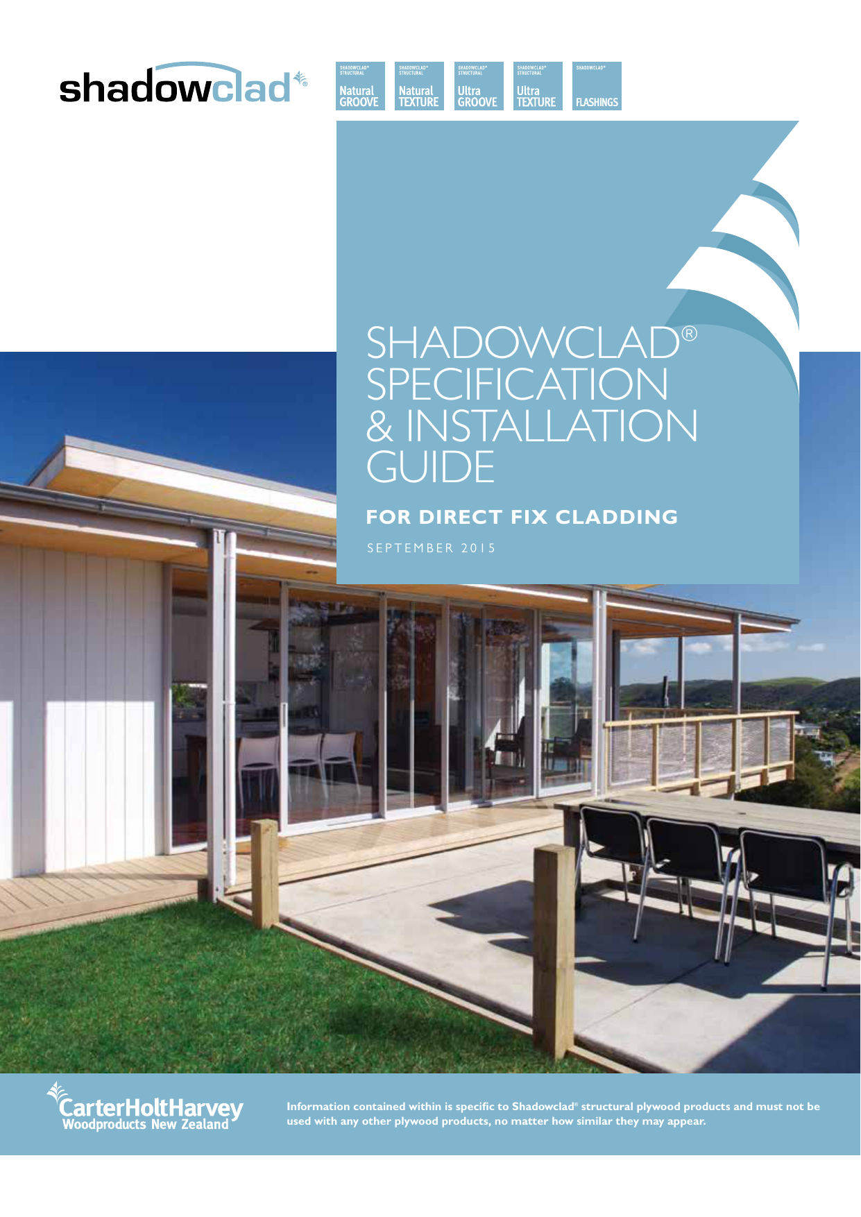 Shadowclad Direct Fix Specification Installation Guide NZ | Manualzz