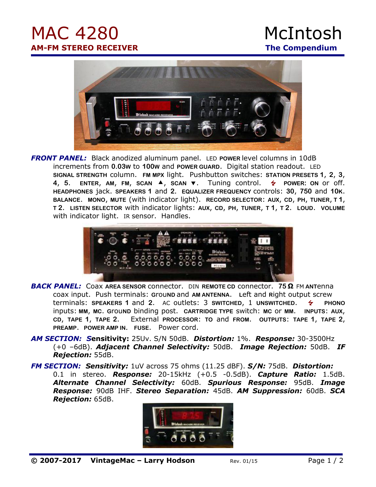 mcintosh compendium