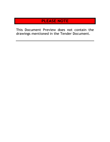 Tender For The Supply Installation Testing And Commissioning Of Manualzz