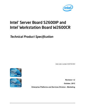 Intel® Server Board S2600IP and Intel® Workstation Board | Manualzz
