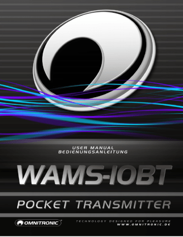 Omnitronic WAMS-10BT Series User manual | Manualzz