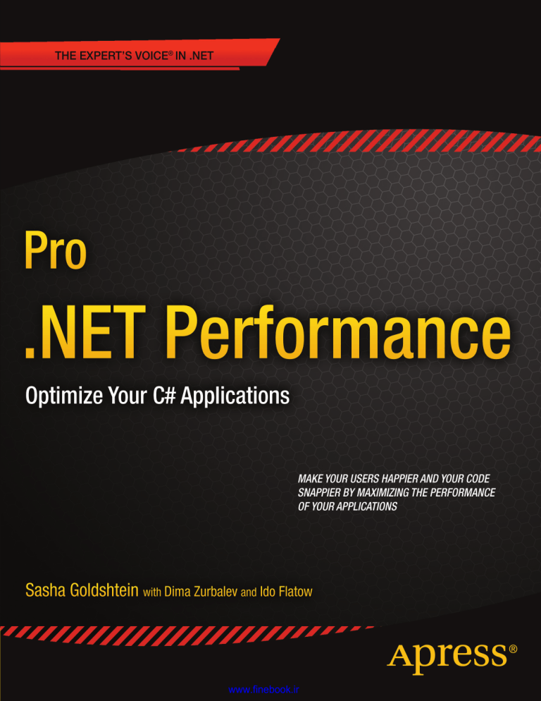 Pro Net Performance Optimize Your C Applications Manualzz