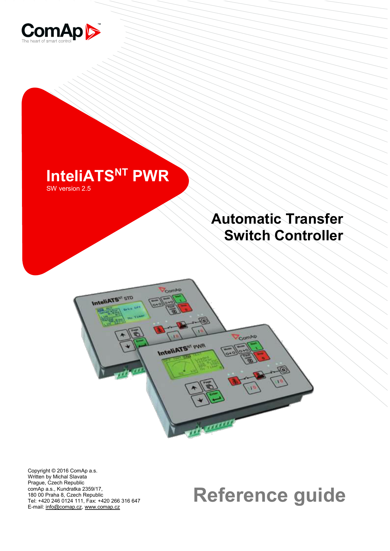 Comap InteliATS PWR Reference Manual | Manualzz