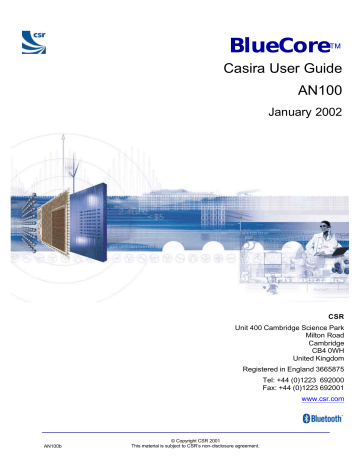 cambridge silicon radio bluetooth driver bluecore