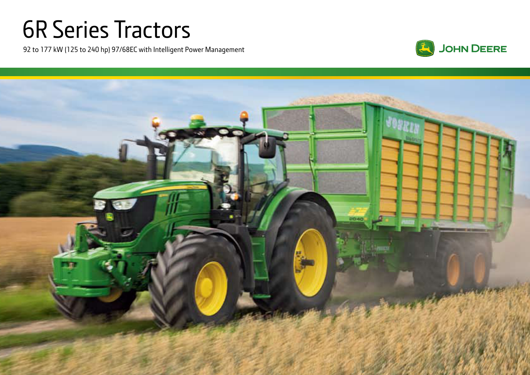 John Deere 6170R 6190R 6210R Tractor Brochure