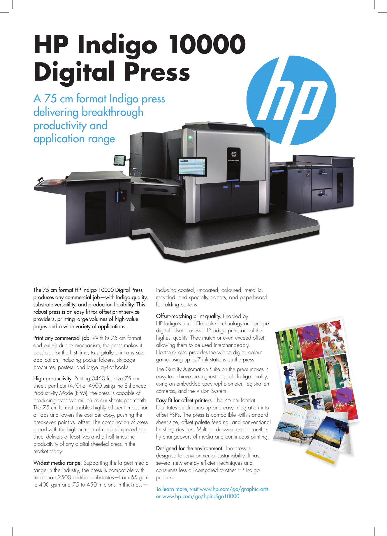 HP Indigo 10000 Digital Press | Manualzz