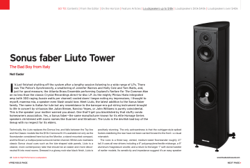 Sonus faber liuto price Outlet