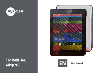 MPMan MPQC973 Android Tablet Owner Manual | Manualzz
