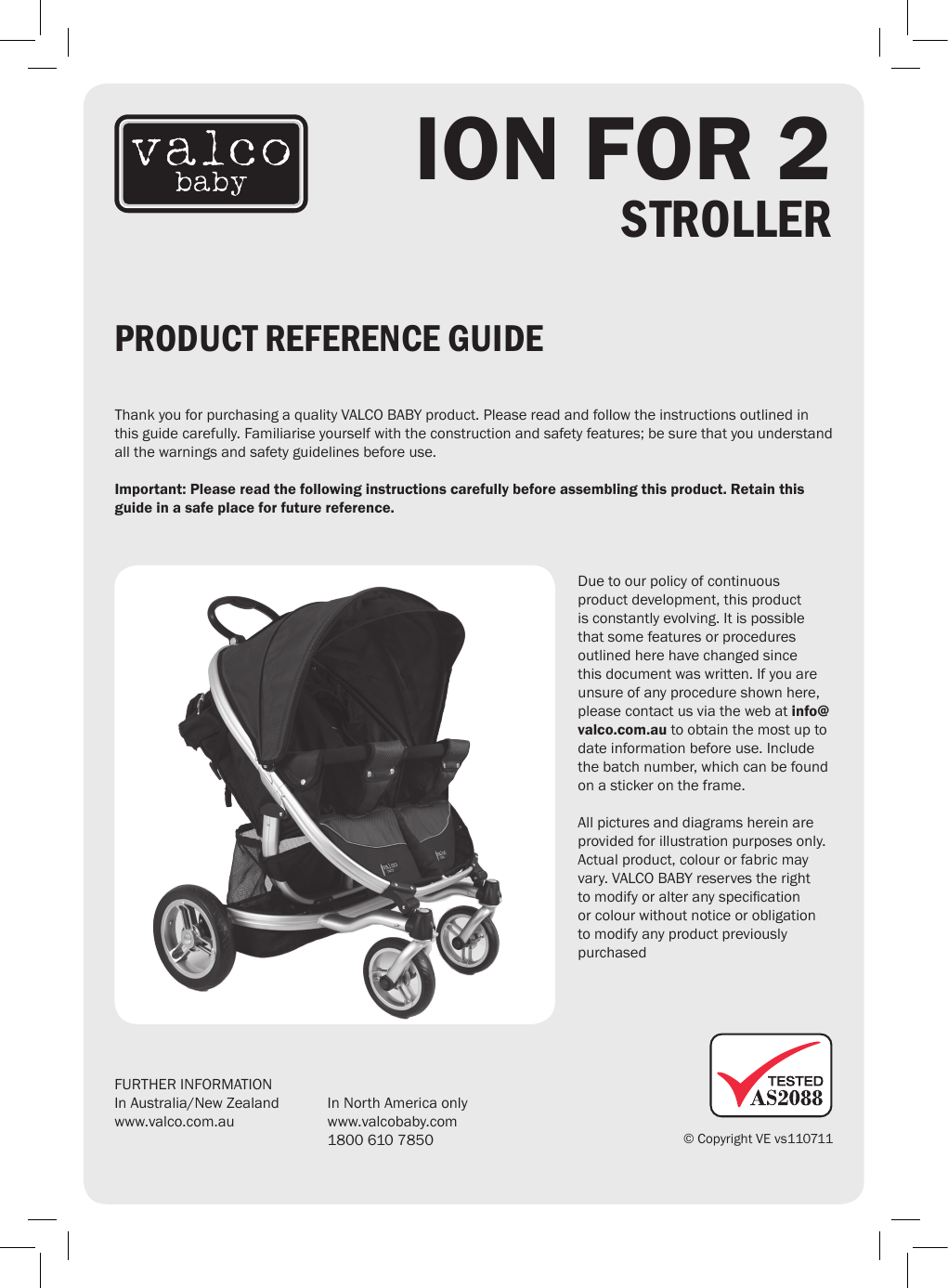 valco ion pram