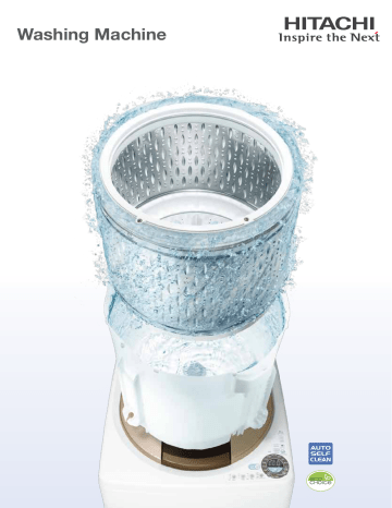 Washing Machine Hitachi Consumer Manualzz