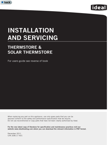 installation and servicing | Manualzz