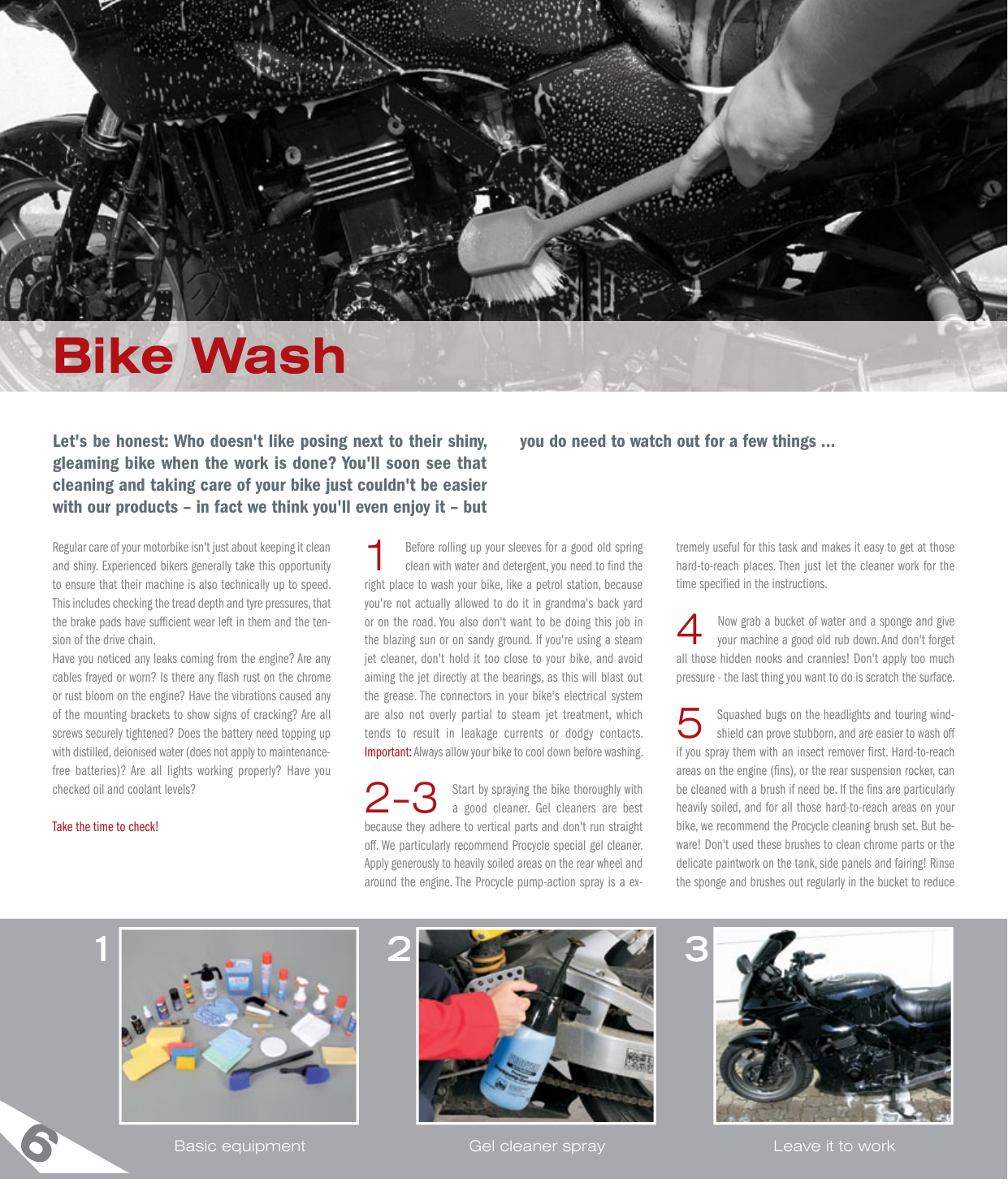 best bike wash