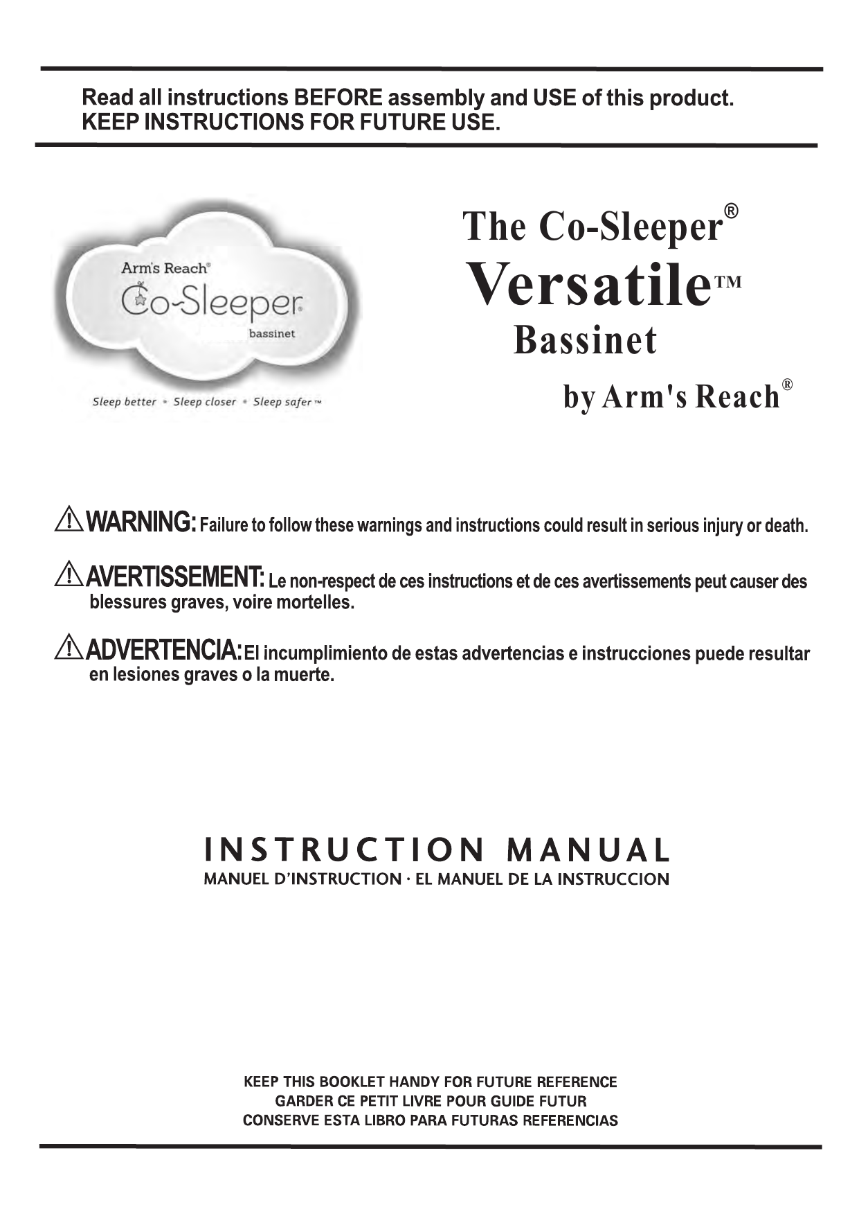 swaddleme co sleeper instructions