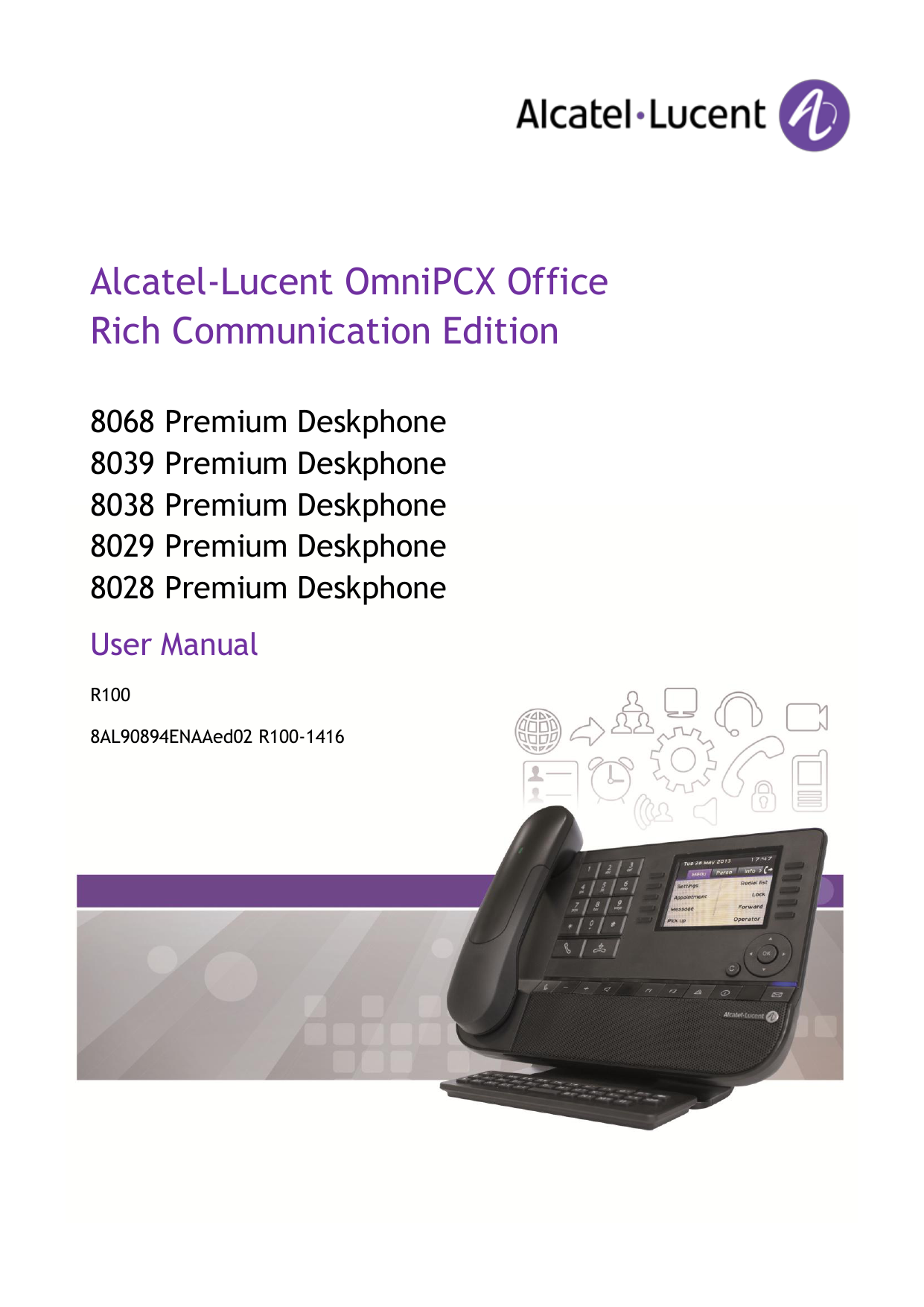 Alcatel lucent omnipcx office management console manual