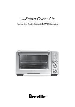 Breville BOV900 - User Guide, User 