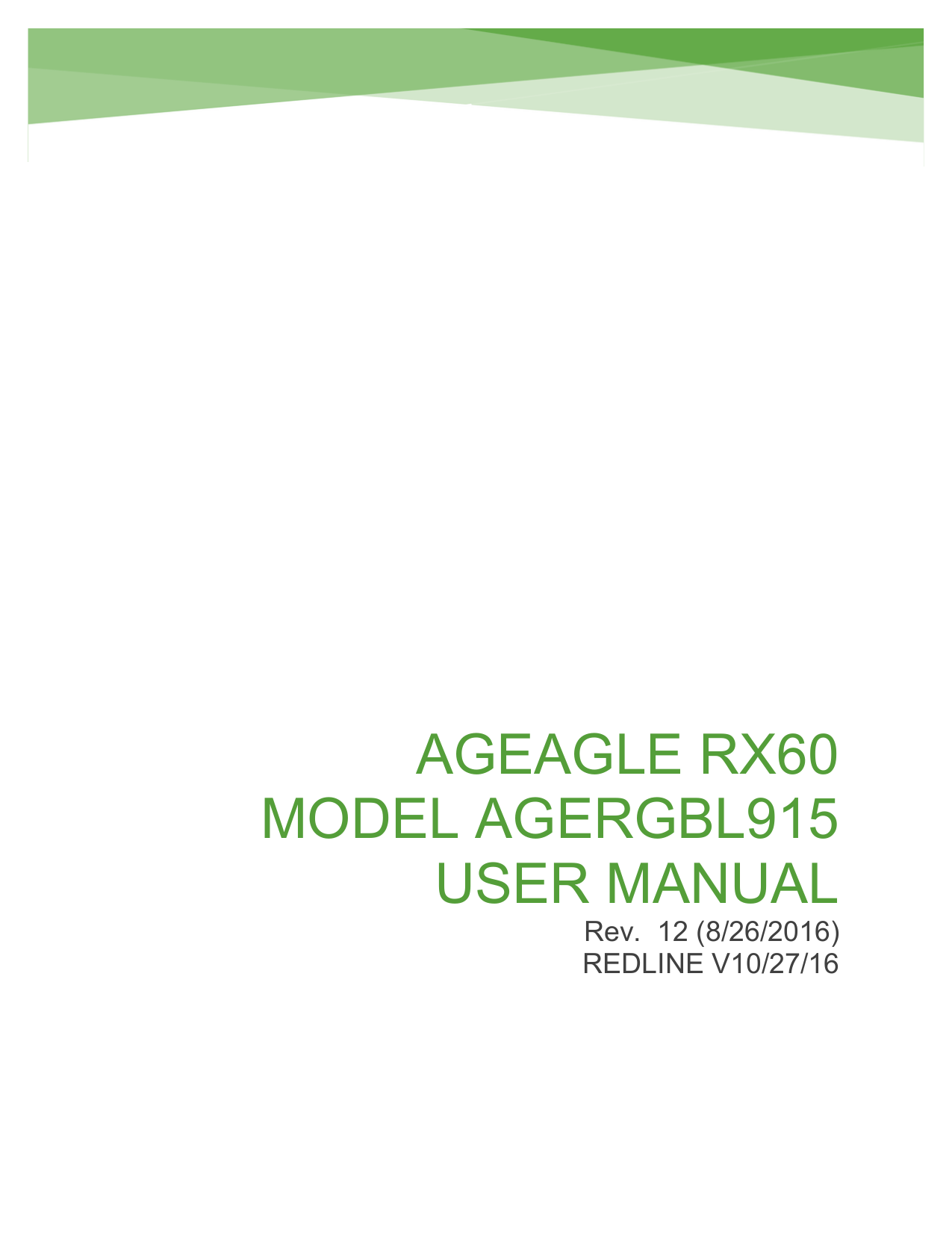 ageagle rx60