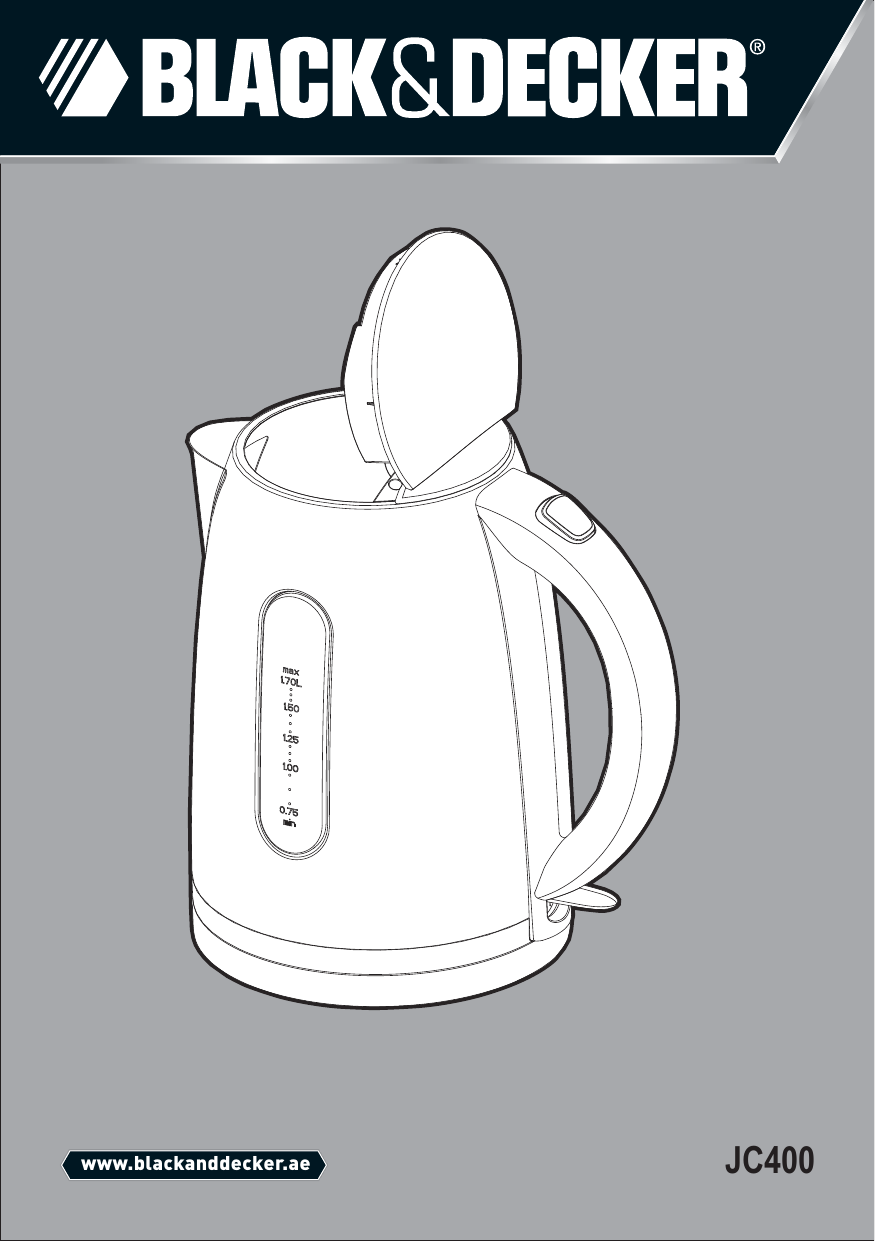 Shop Black+Decker 1.7l Kettle JC250-B5 at best price