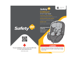 Safety 1st Continuum 3-in-1 Car Seat User Manual