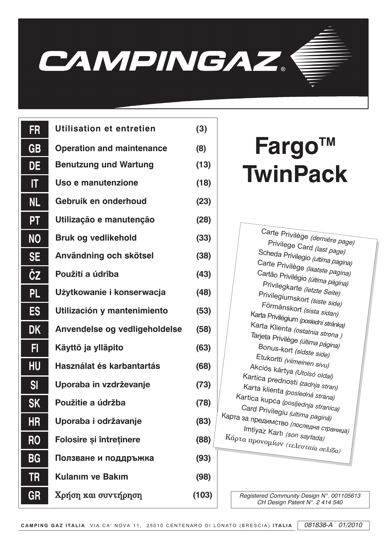 Fargotm Twinpack Manualzz