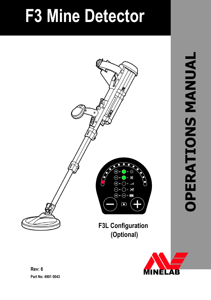 F3 Mine Detector | Manualzz