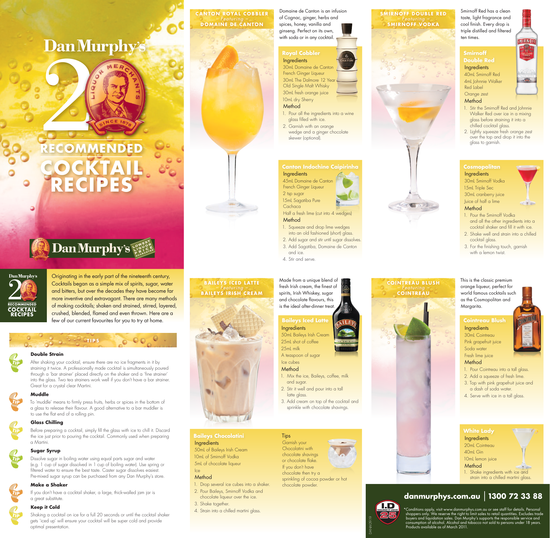 Cocktail Recipes Manualzz