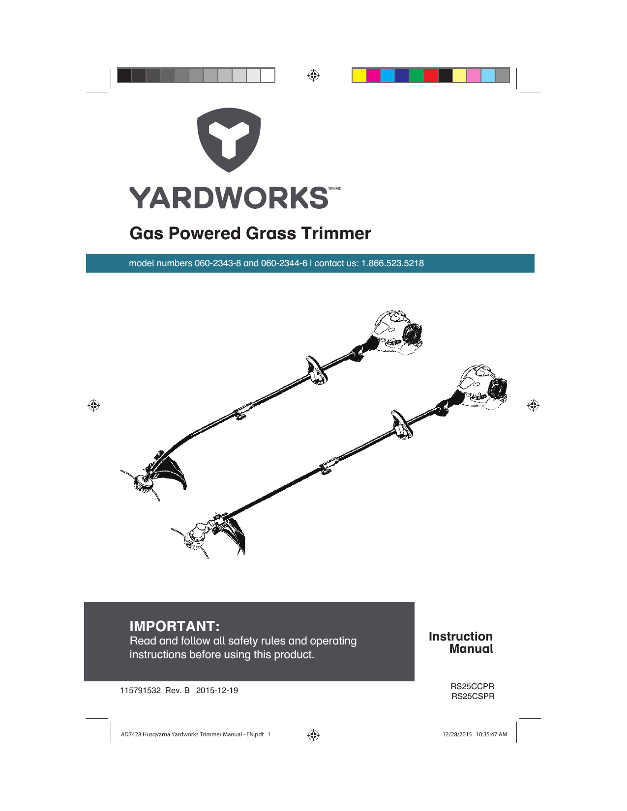 yardworks grass trimmer replacement parts