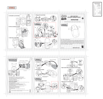 buzz lightyear instruction manual toy story 3