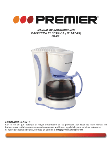 SmartMiles. Cafetera Oster BVSTDC4401-013 12 tazas Plata con negro.
