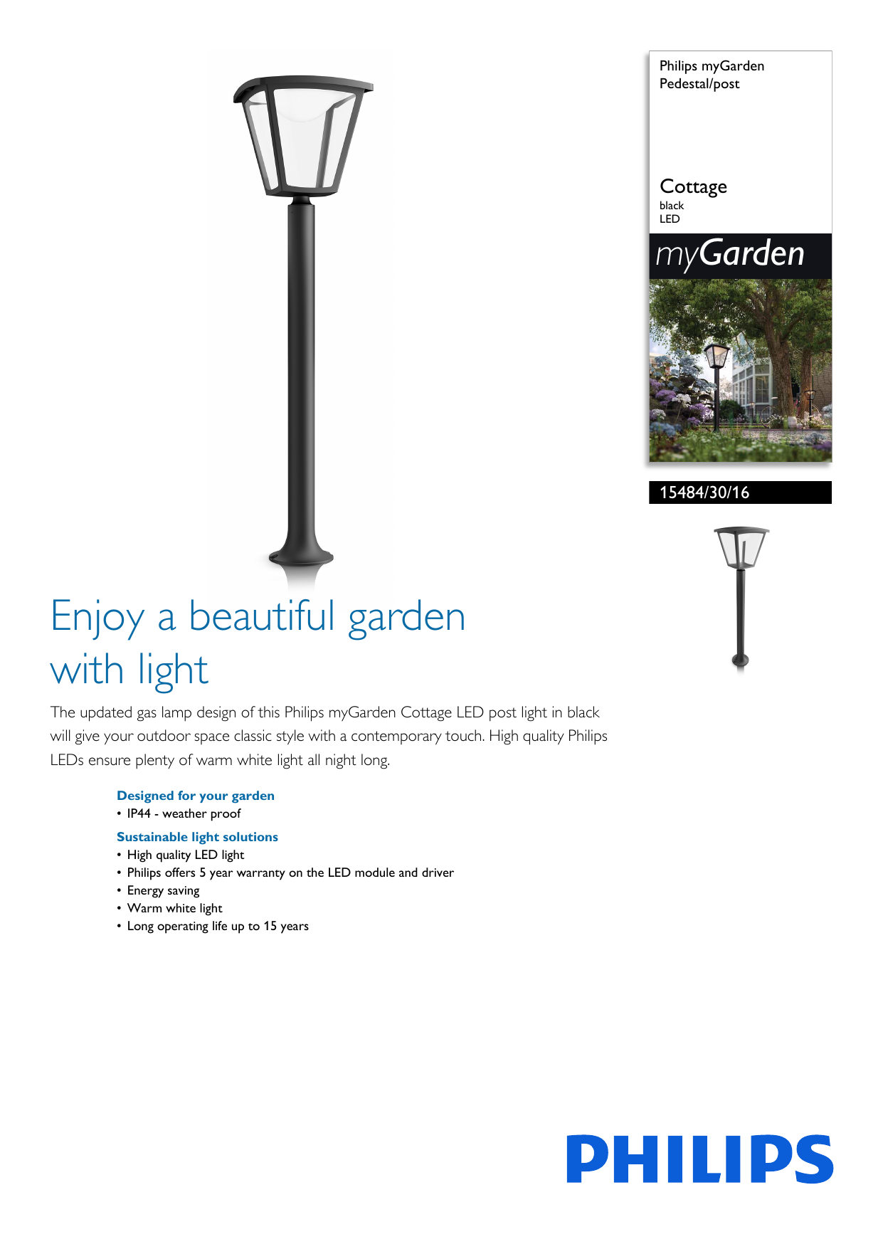 User Manual Philips Mygarden Grass 8 Pages