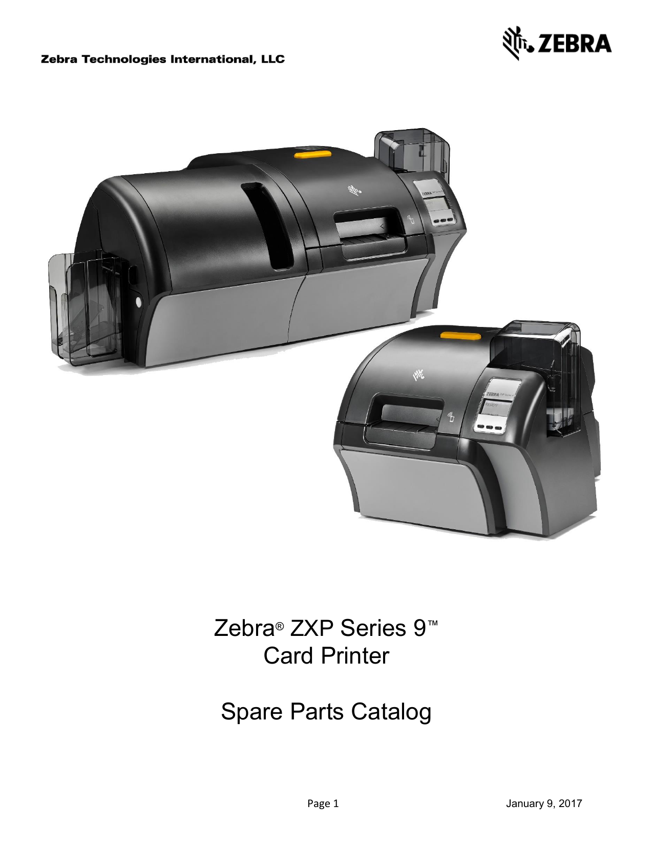 Zebra® ZXP Series 9™ Card Printer 