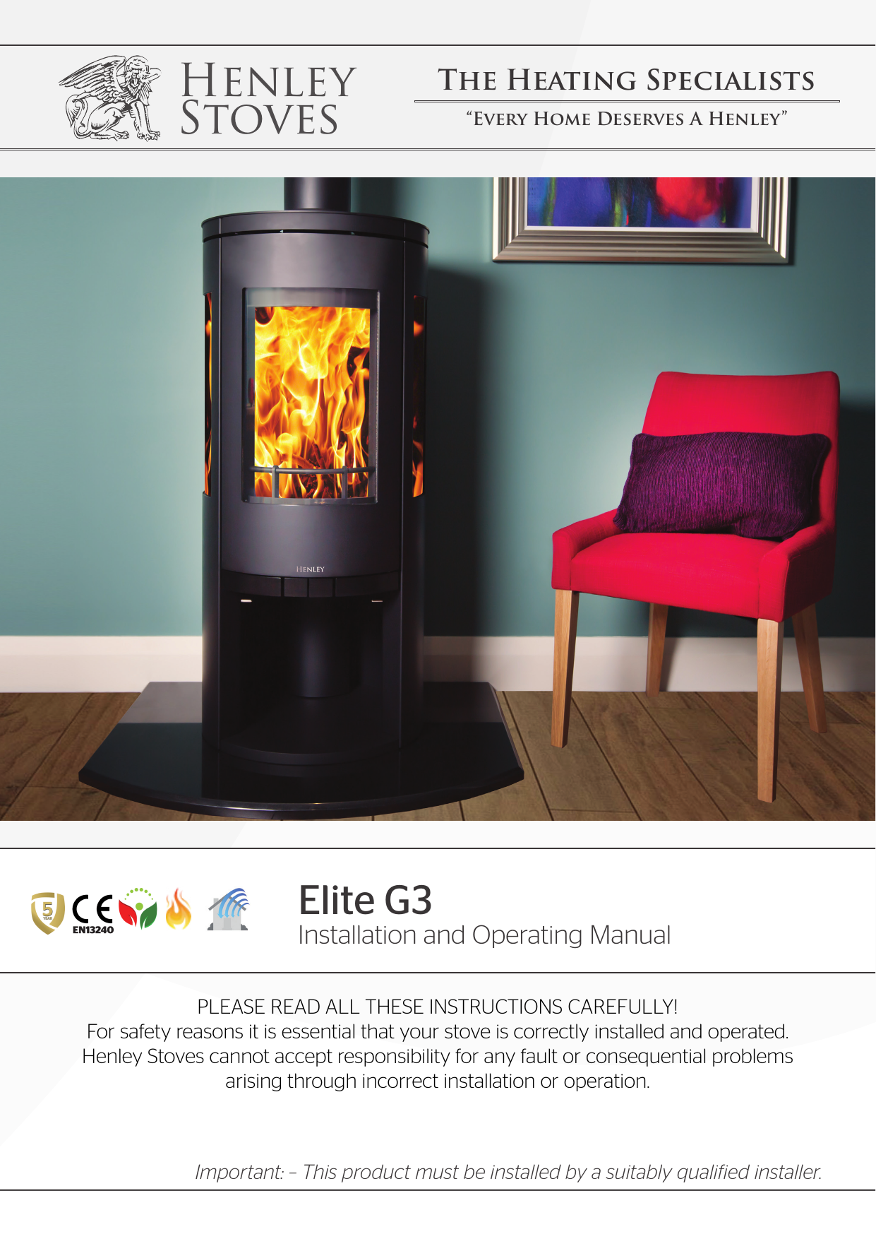 Manual Henley Stoves Manualzz