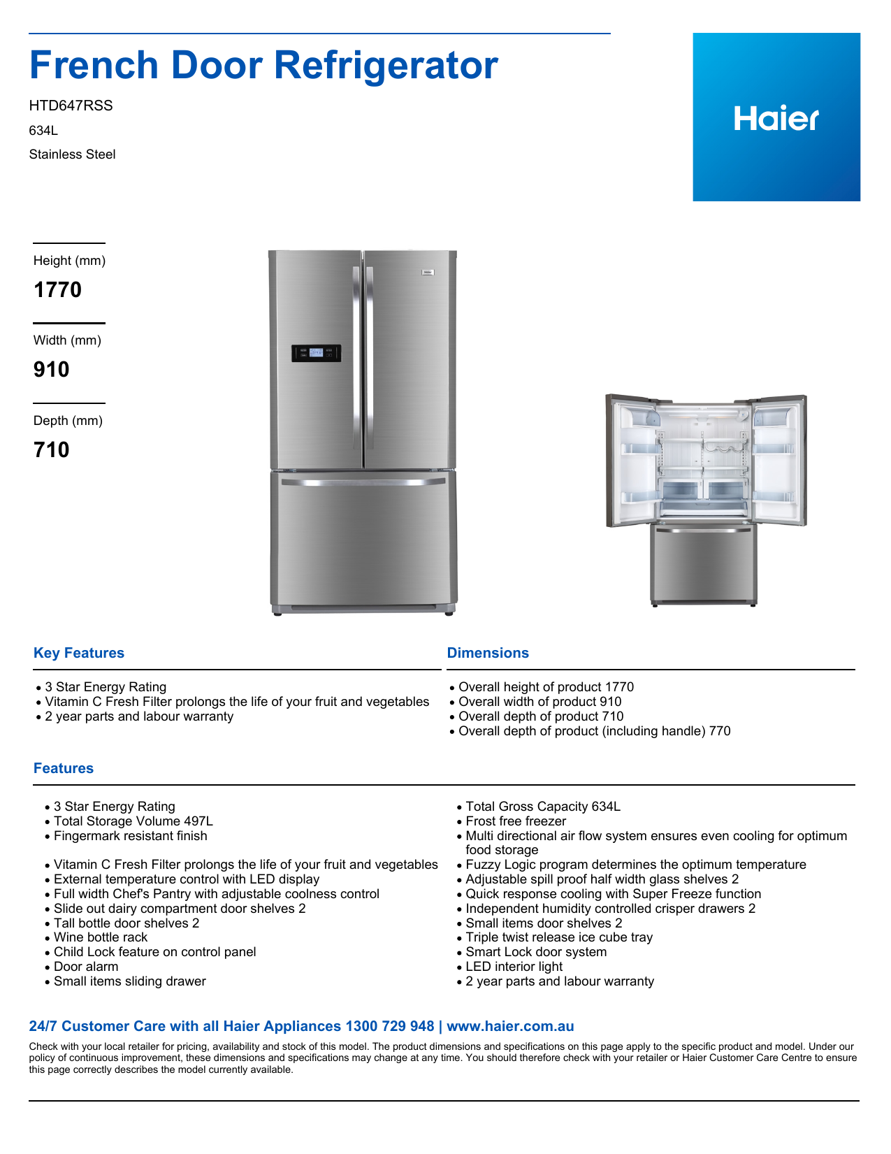 French Door Refrigerator Manualzz Com