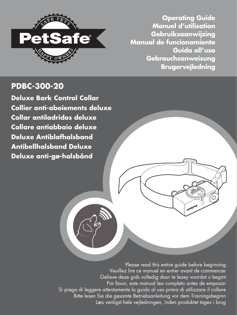 Petsafe PDBC30020 Manualzz