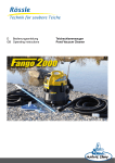 Fangotec Fango 2000 Operating Instructions Manual