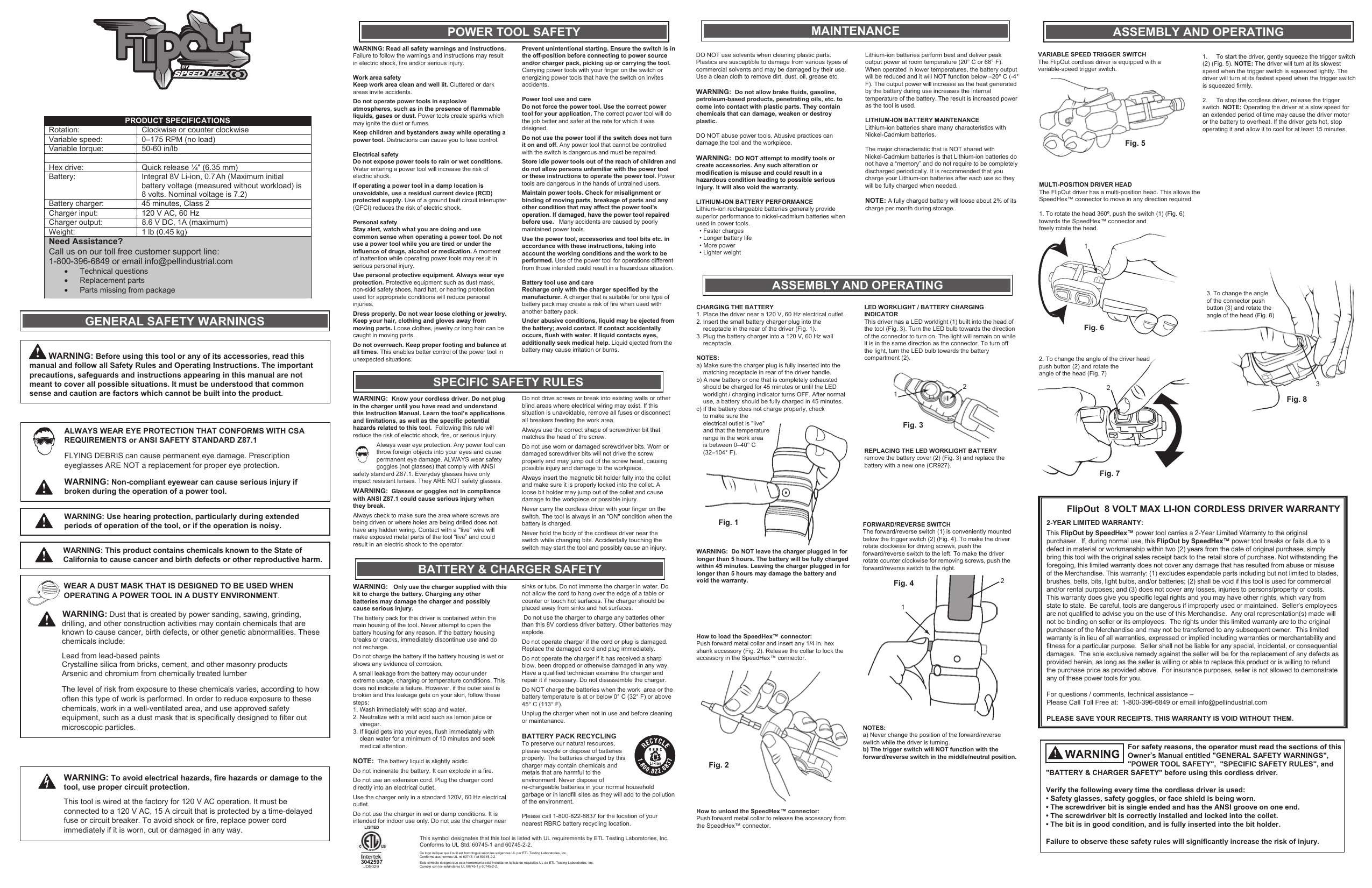 SpeedHex FOSH162BP FOSH2014 User manual Manualzz