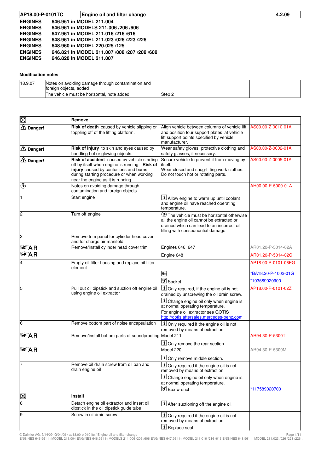 Bb00 40 P 0231 00a Mercedes Benz Betriebsstoff