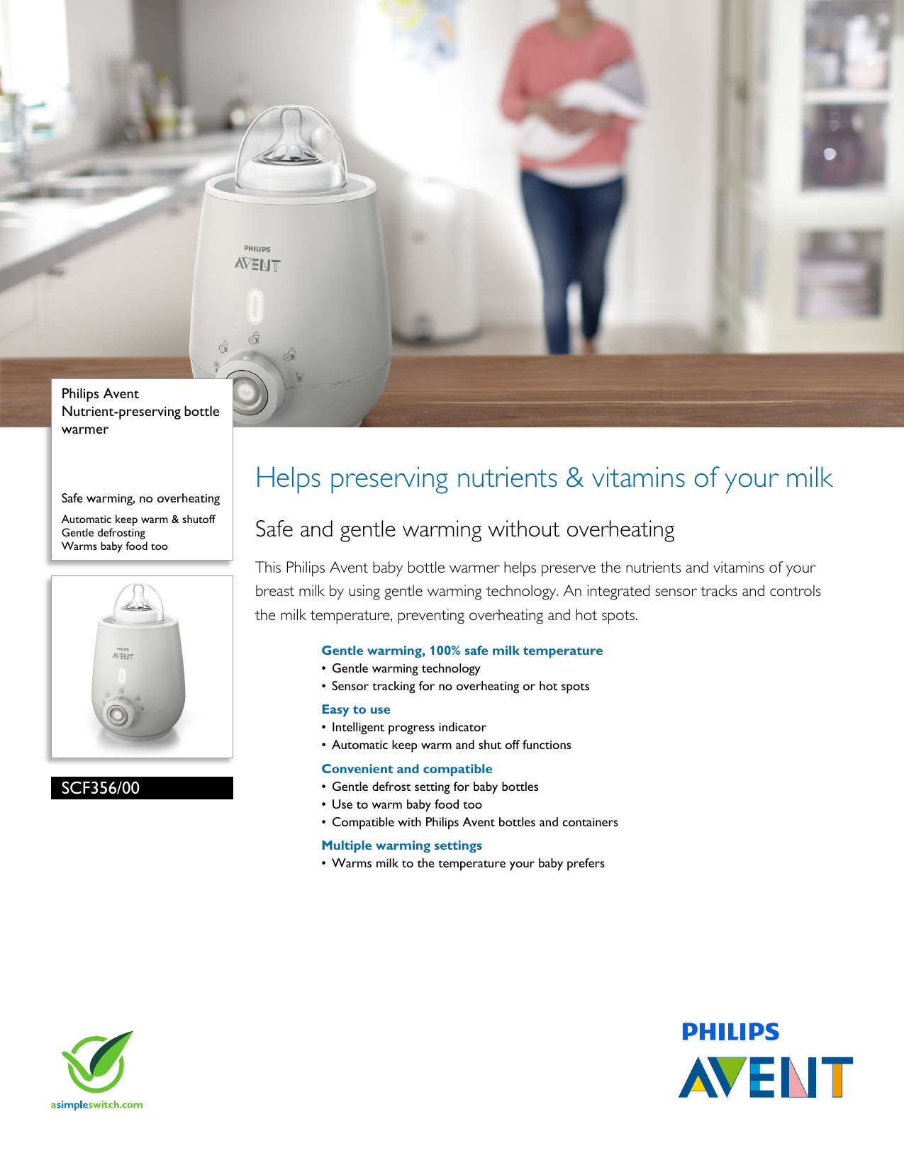 philips avent baby warmer