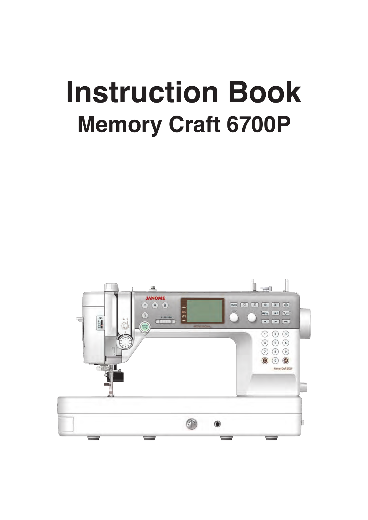 Janome memory craft 6700p – Telegraph