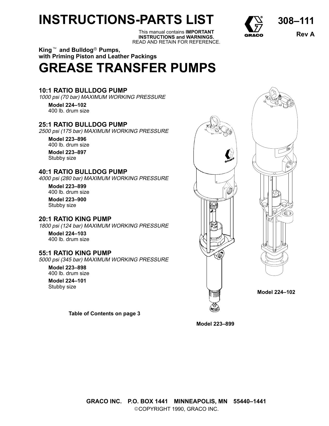 308111A Grease Transfer Pumps Manualzz