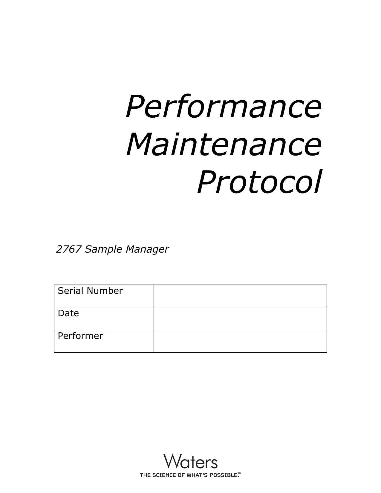 sample manager fl performance maintenance kit sample manager fl performance maintenance kit