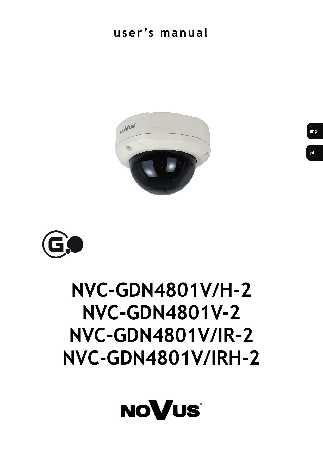 Nvc Gdn4801vh 2 Nvc Gdn4801v 2 Nvc Novus Manualzzcom