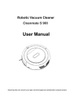 Cleanmate S 900 User Manual