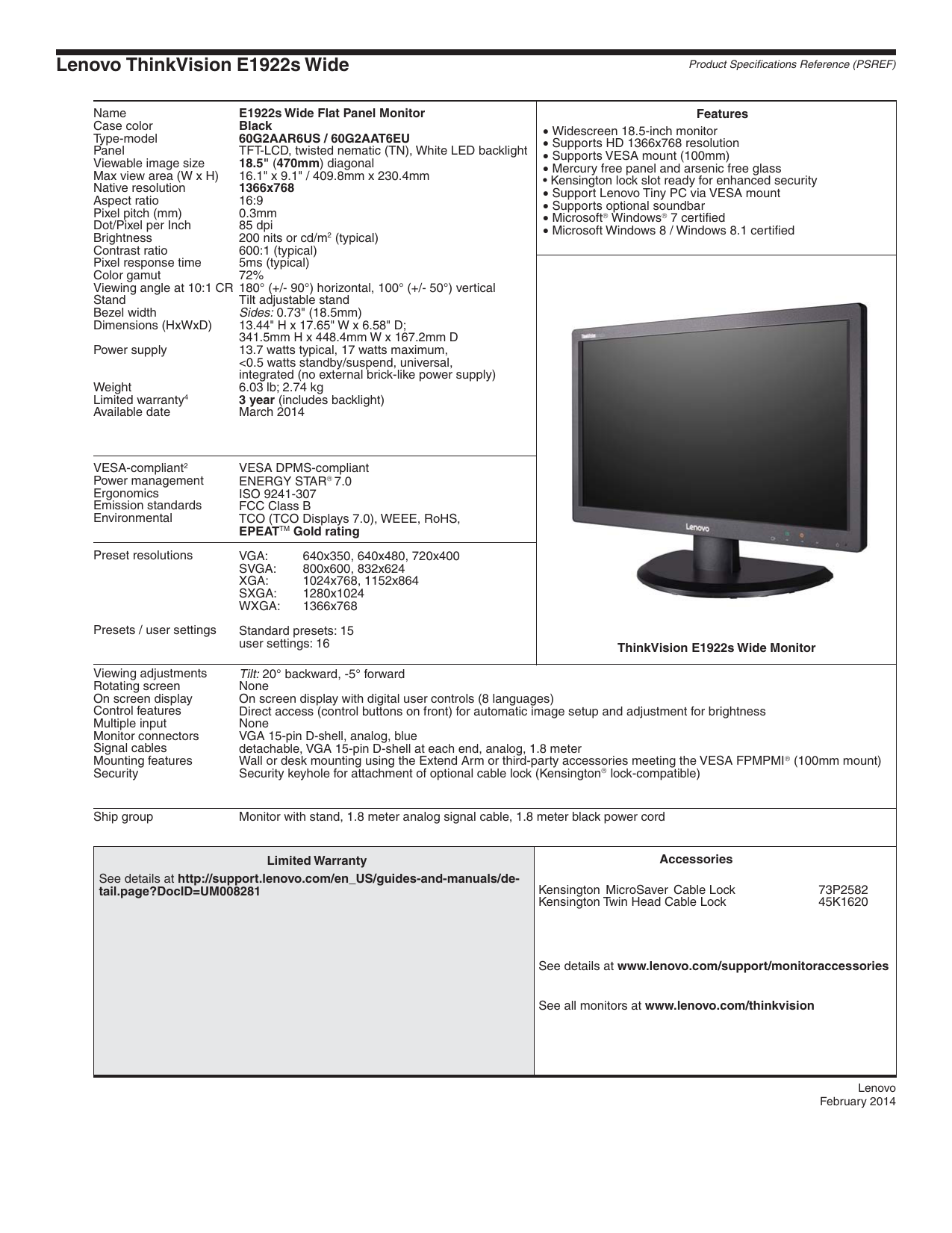 lenovo monitor soundbar
