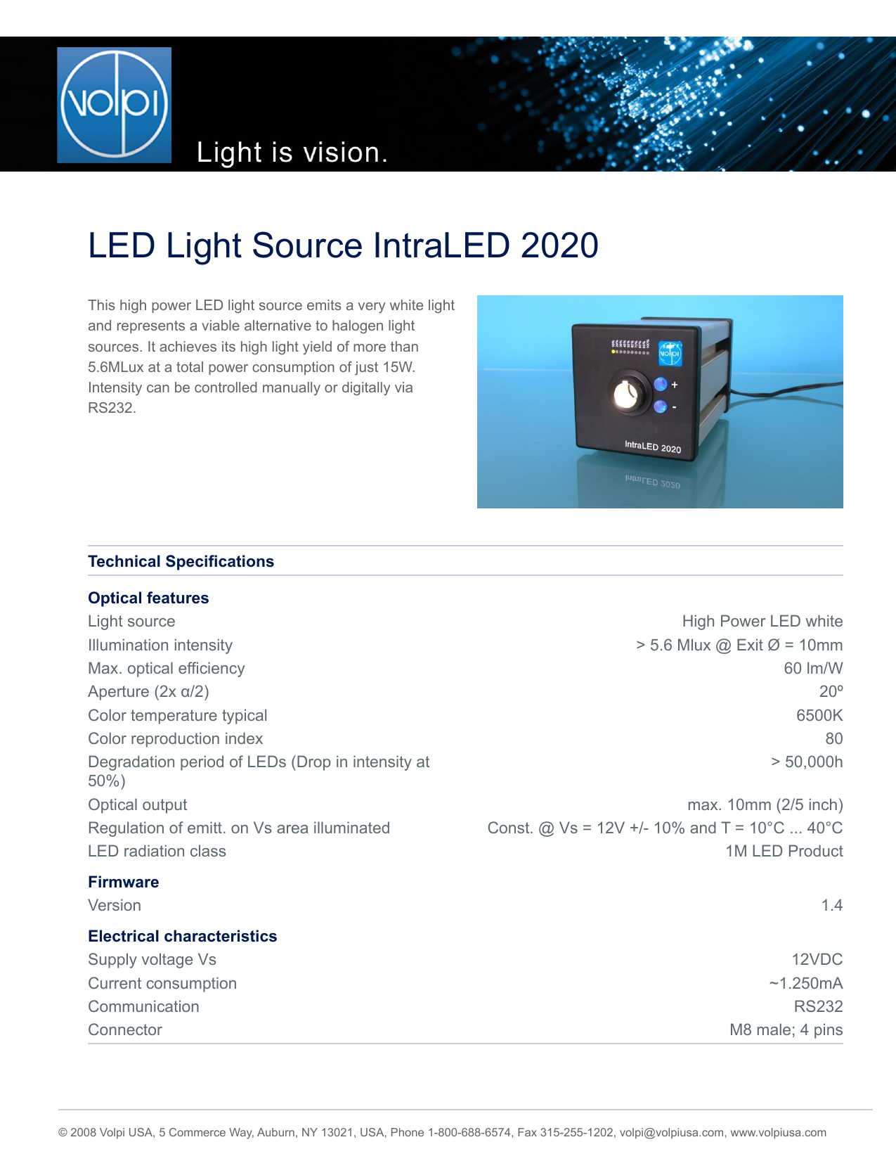 Led Light Source Intraled Manualzz