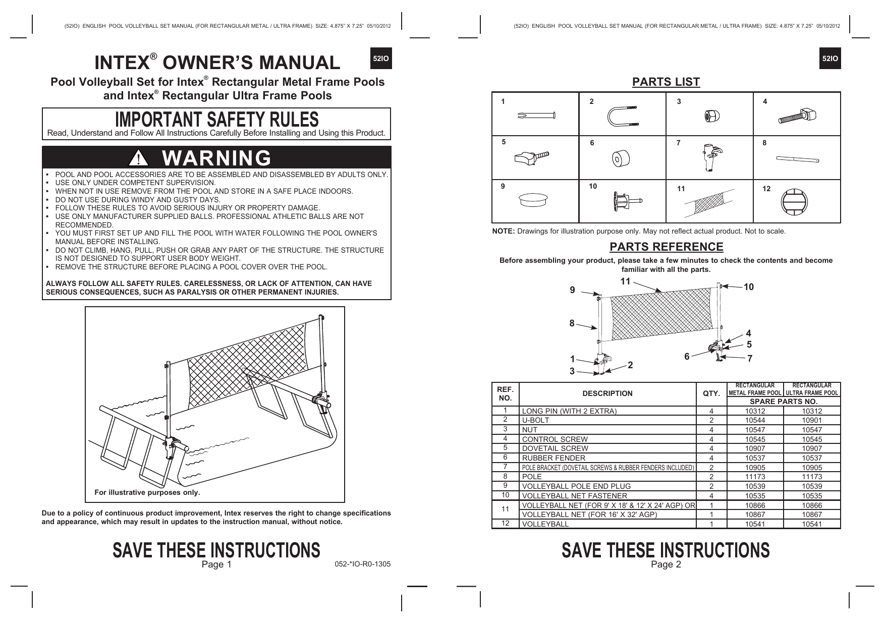 Save These Instructions Save These Instructions Important Safety Rules Manualzz