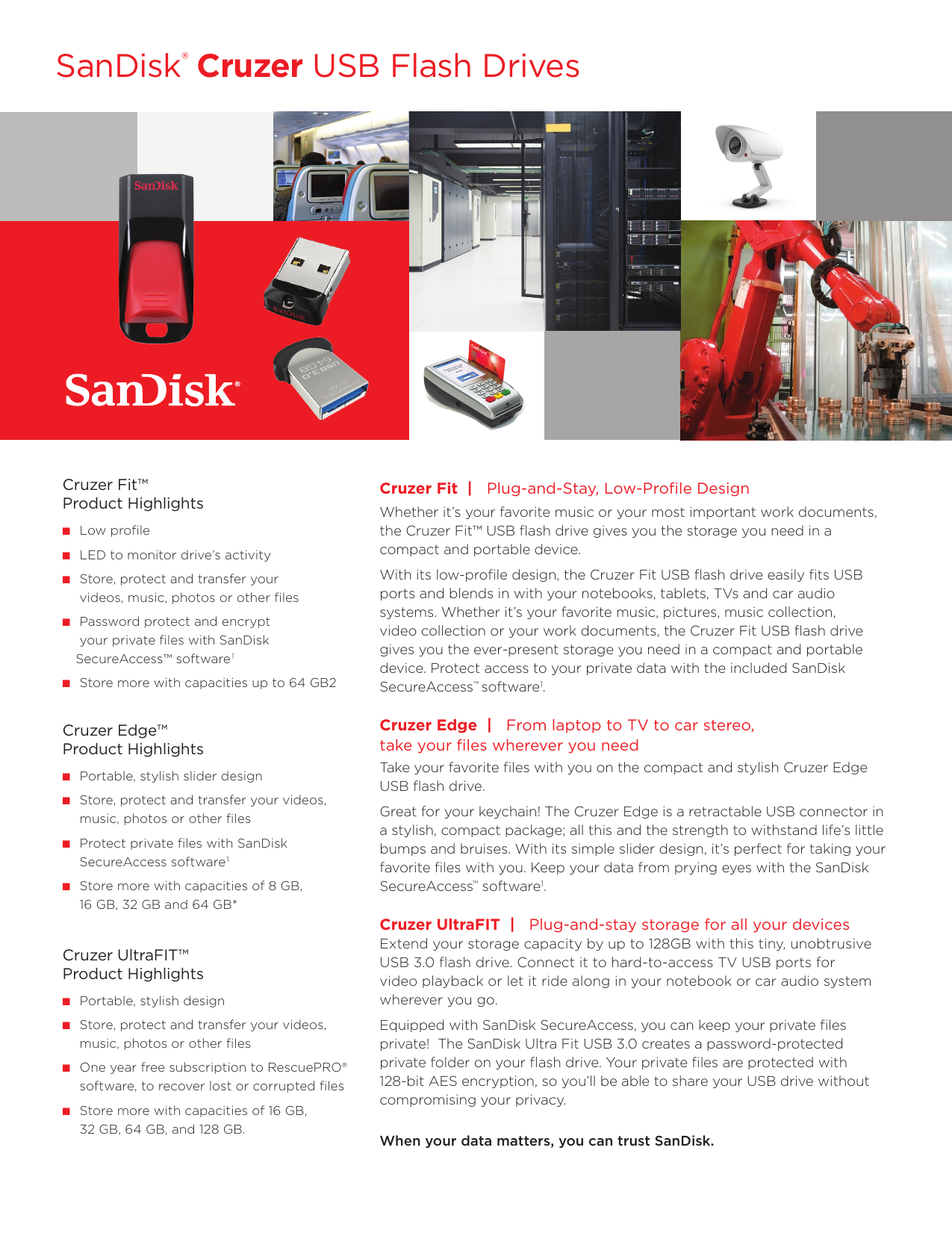 does sandisk secure access work