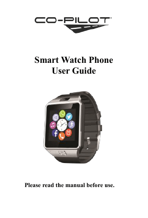 Smart watch user manual фото