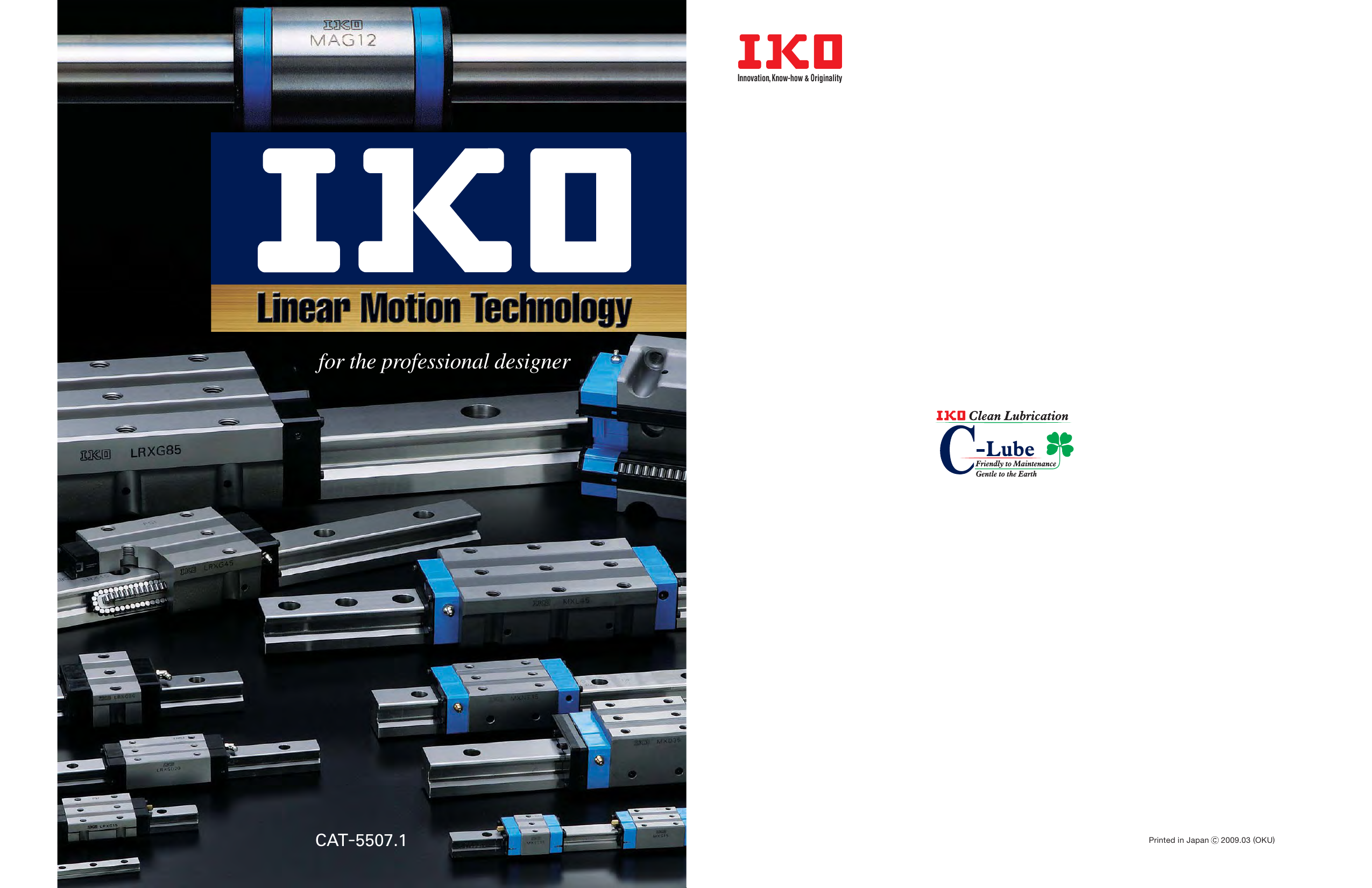 LWESG20+160mm IKO LM Guide Actuator Bearing maintenance 1Rail 1Block BRG-I-16 