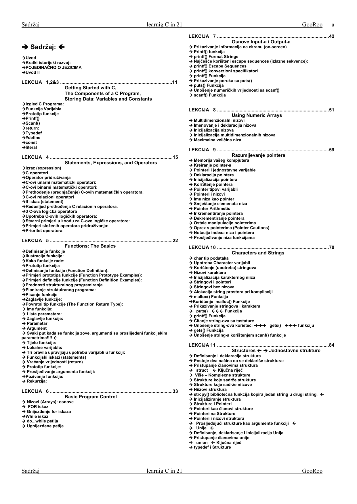 C Za 21 Dan Tutoriali Org Manualzz