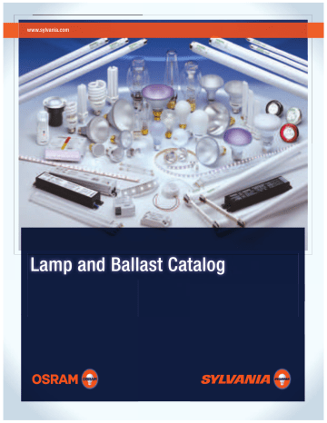 lamp and ballast catalog manualzz